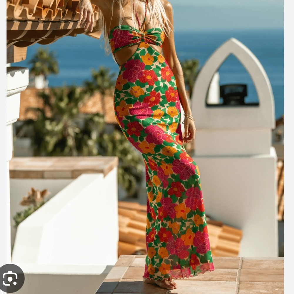 RESA x The Salty Blonde Phoebe Dress in Cuba